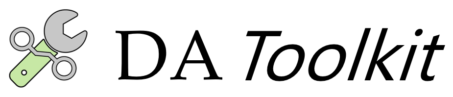 DA Toolit logo with text